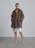 Teddy Single Breasted Coat image 0