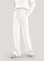 wide leg knit pants