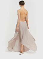 Asymmetric Backless Strap Dress image 1