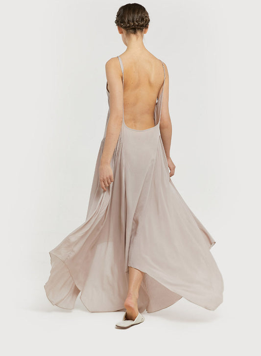 Asymmetric Backless Strap Dress image 1