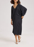 Midi Draped Dress image 0