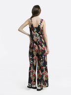 Square Neck Floral Jumpsuit image 2