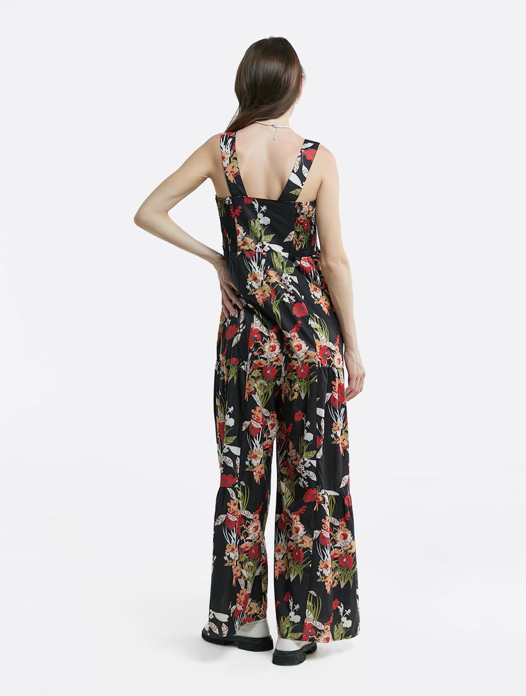 Square Neck Floral Jumpsuit image 2