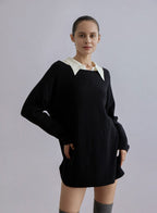 Boatneck Oversized Cashmere Sweater image 0