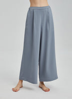 Full Length Palazzo Pants - Cloudy Sky, L image