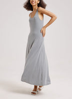 Refresh Maxi Tank Dress - Light Grey, S image