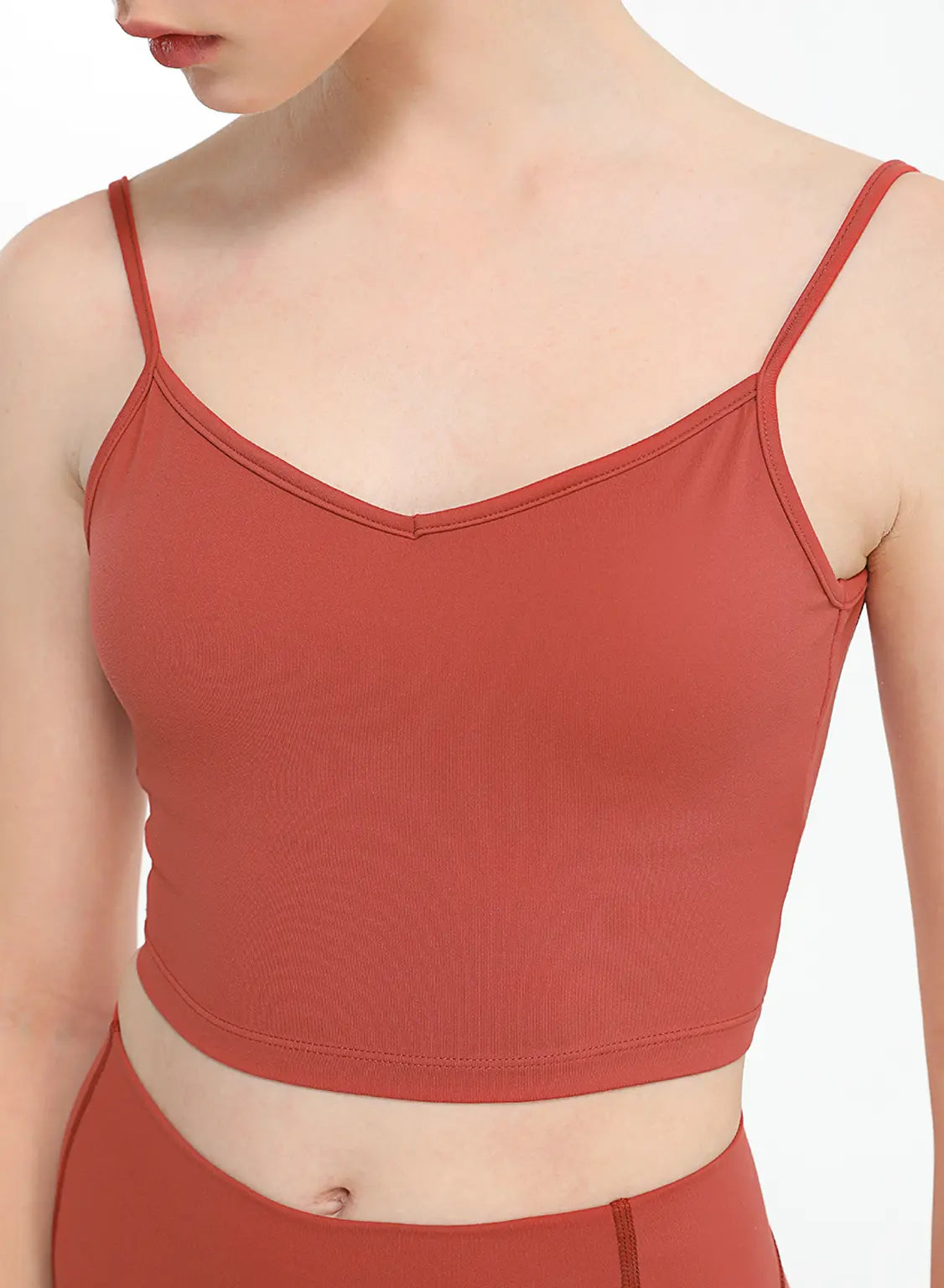 Energy Open-Back Longline Bra - Fire Light, S image