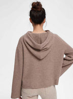 Straight Fire Cashmere Hoodie image 2
