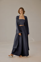 Flowy Open-Front Cardigan