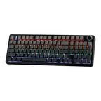 Aula F99 Pro Hot-Swappable Mechanical Keyboard, Tri-Mode RGB Gaming Keyboard with Numpad & Multifunction Knob for Mac/PC