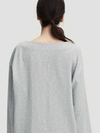 Pure Cotton Loose-Cut Sweatshirt image 1
