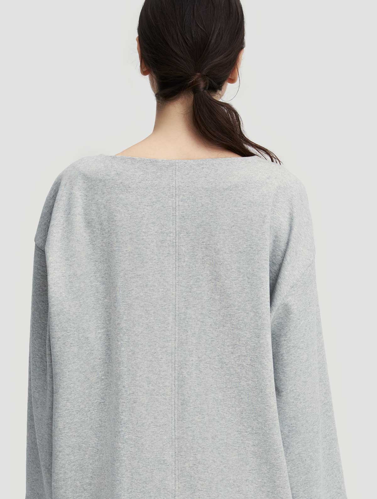 Pure Cotton Loose-Cut Sweatshirt image 1