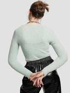 Slim-fit Teddy Top image 1