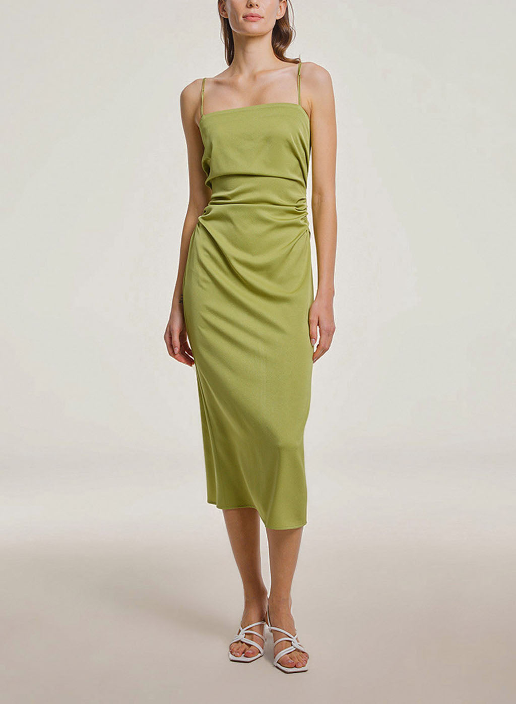 Modern Acetate Blend Slip Dress image 0