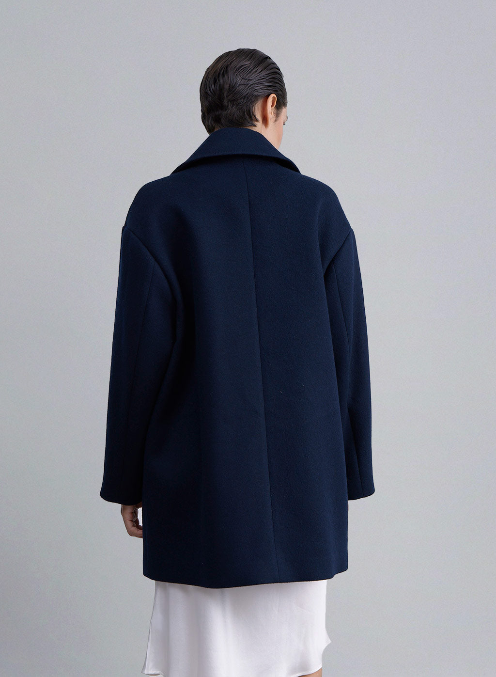 Double Breasted Mid Cashmere-Wool Coat image 1