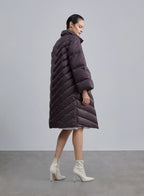 Fluffy Snap Buttons Down Jacket image 1