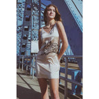 Silk Dress In Lounging Jaguar image 2