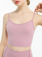 Energy Open-Back Longline Bra - Beauty Bush, M image