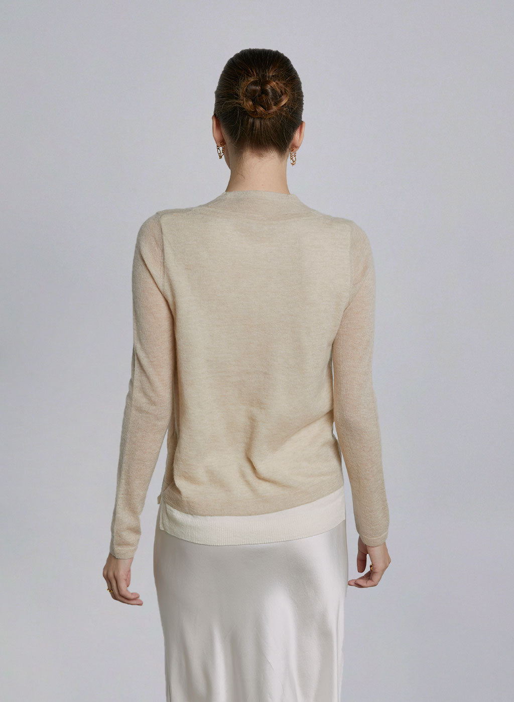 Ultra Light Layered Cashmere Top image 1