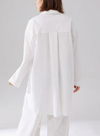 Oversized Pleated Shirt image 1