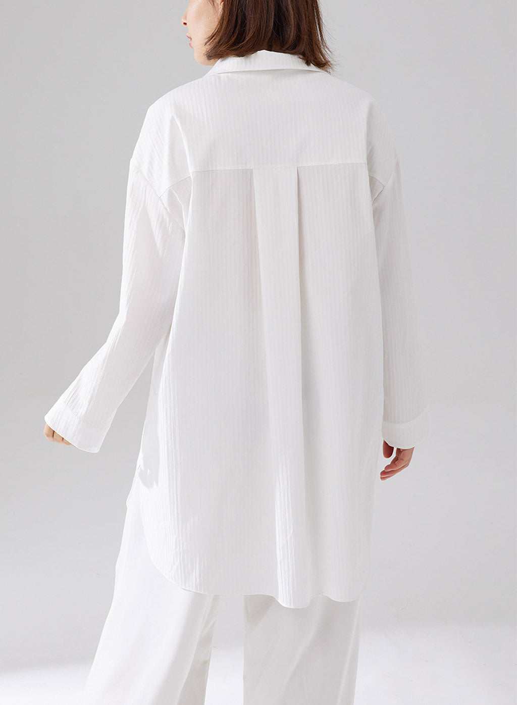 Oversized Pleated Shirt image 1