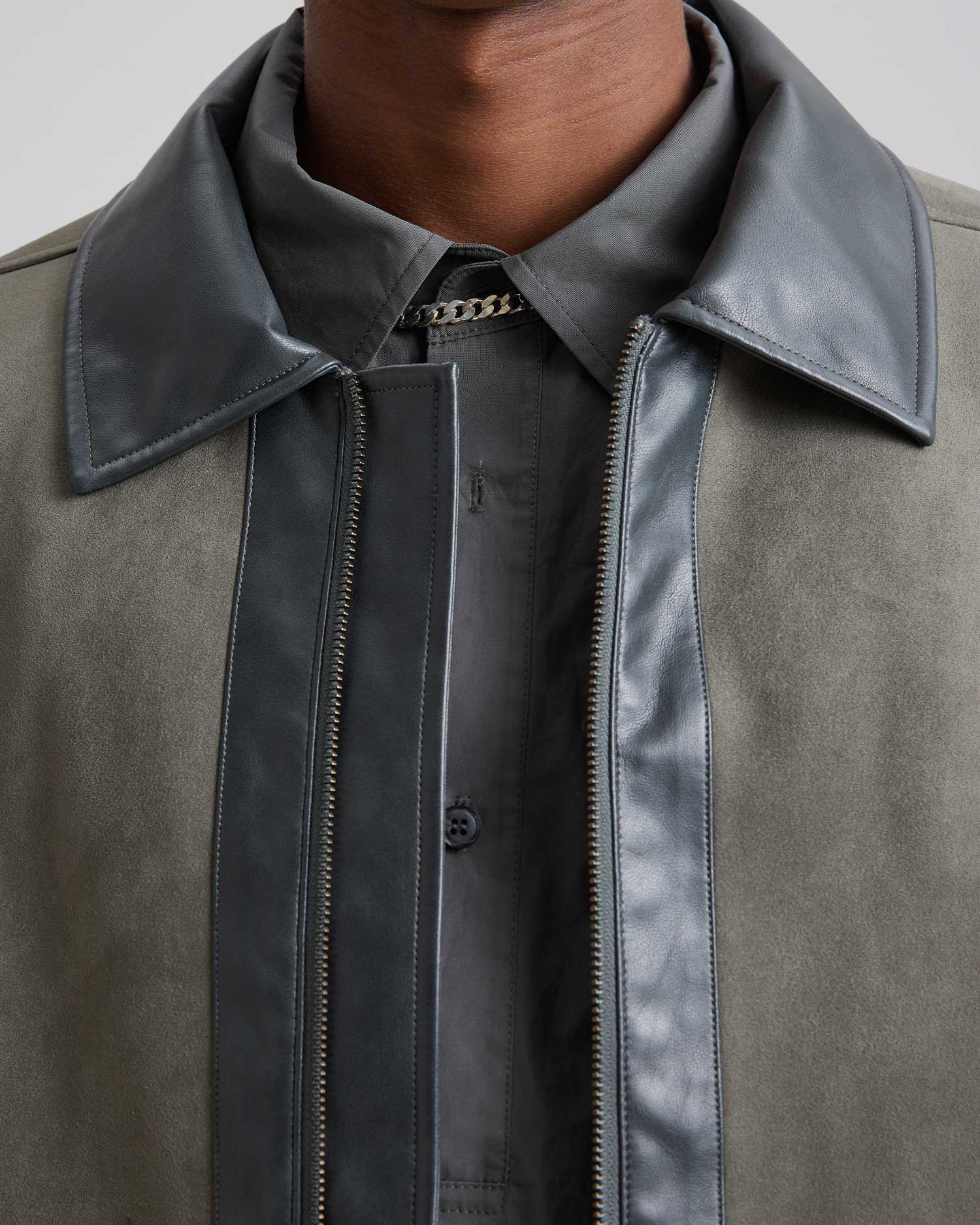 1 ×Zippered Mossy Jacket image 1