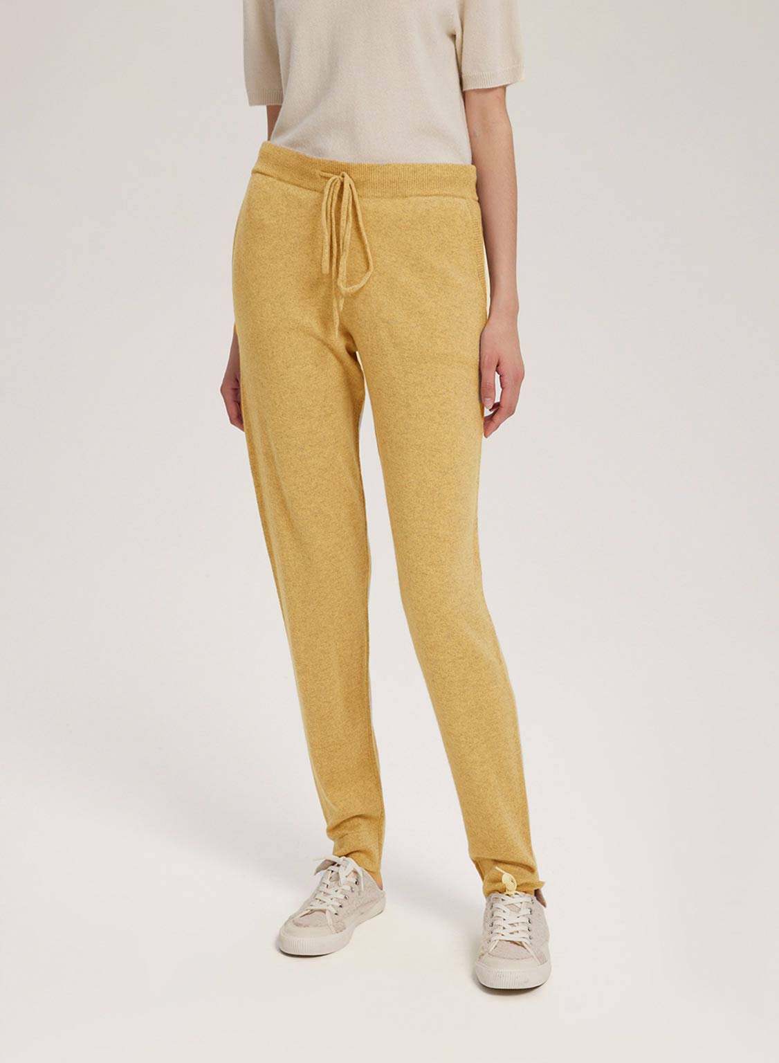 Mid-Rise Wool-Cashmere Joggers image 1