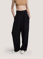Relaxed Wide-Leg Pants image 1