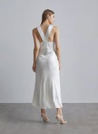 Lace Silk Evening Dress image 1