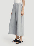 Wide Leg Cropped Sweatpants image 1