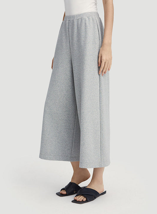 Wide Leg Cropped Sweatpants image 1