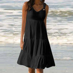 Casual Elegant Stitching Dress Women image 4