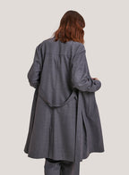 Wool-Blend Long Length Trench Coat image 1