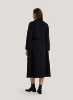 Belted Double-Breasted Pure Cashmere Coat image 1