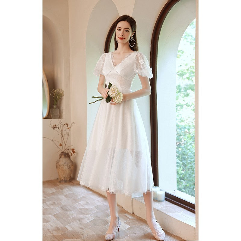 Banquet Performance Host Wedding Dress Evening image 4