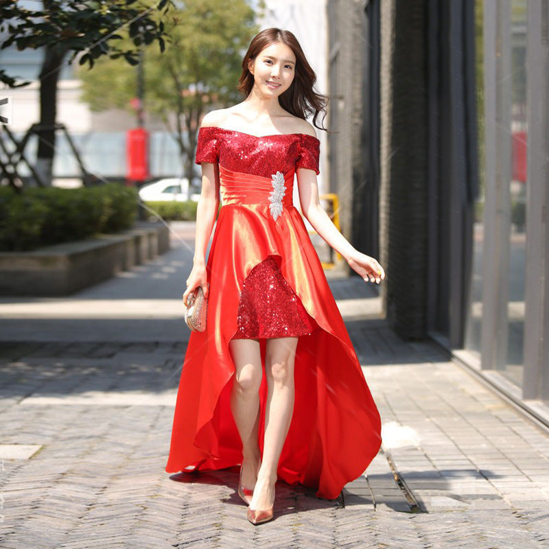 Ladies Banquet Summer Ladies Temperament Dress image 3