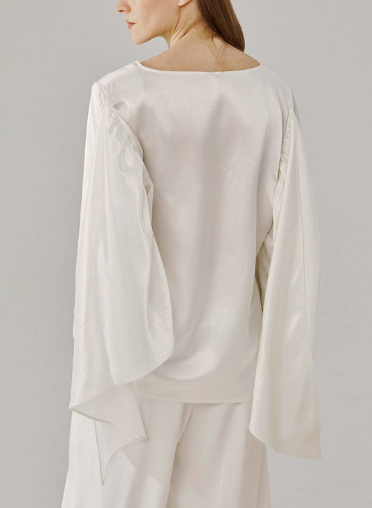 Wide Ball Sleeve Blouse image 1