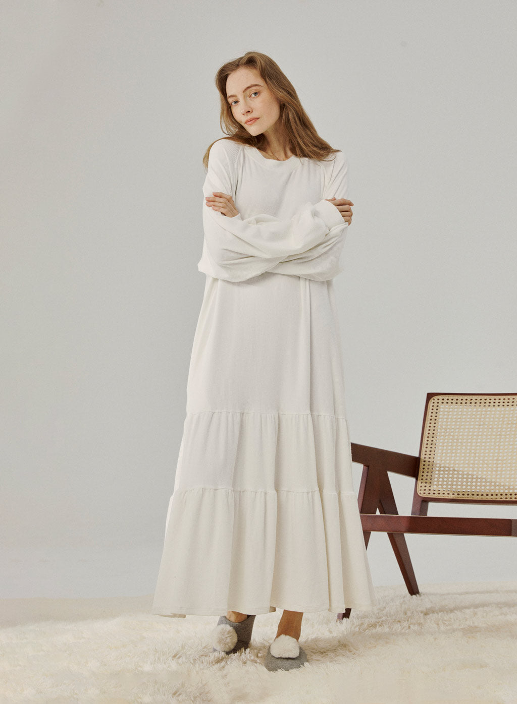 Casual Tiered Maxi Dress