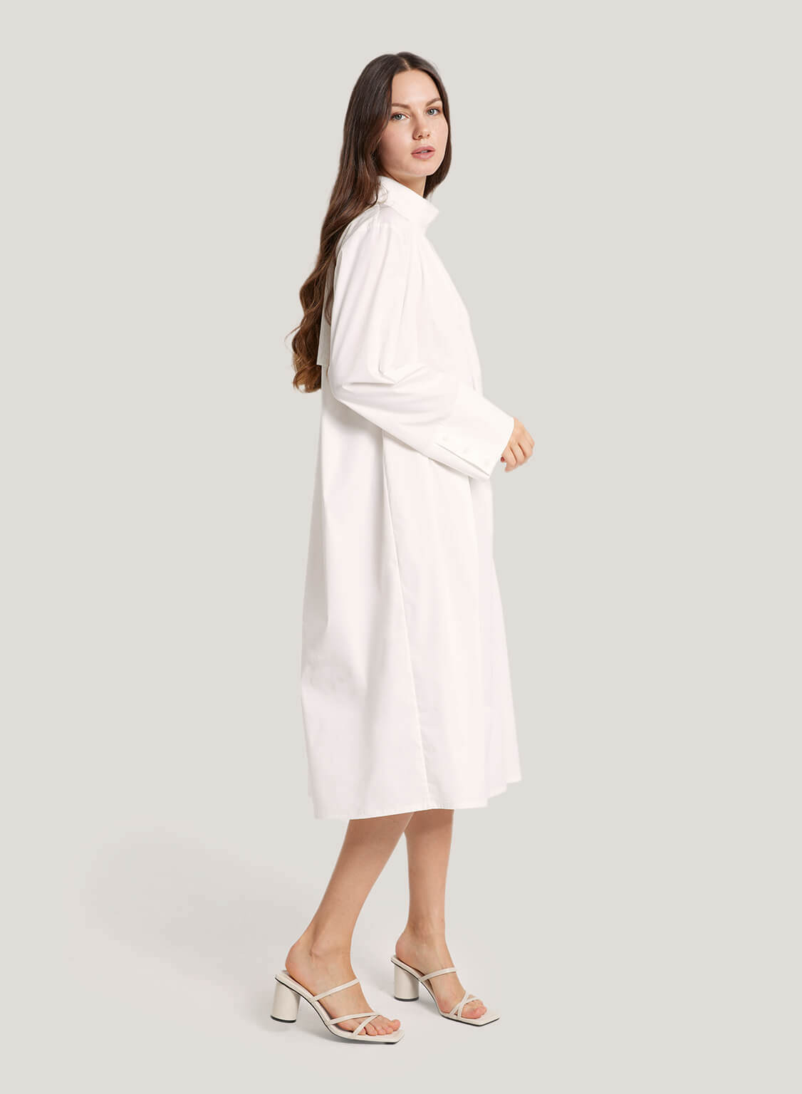 Cotton Blend Leisuresuit Dress