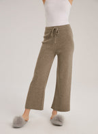 Hadley Drawstring Cashmere-Wool Pants - Del Rio, L image