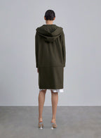 Dorothy Back Hooded Wool Coat image 1