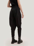 Wool-Blend Tapered Trousers image 1