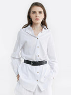 Solid Longsleeve Shirt &amp; Shorts Set image 2