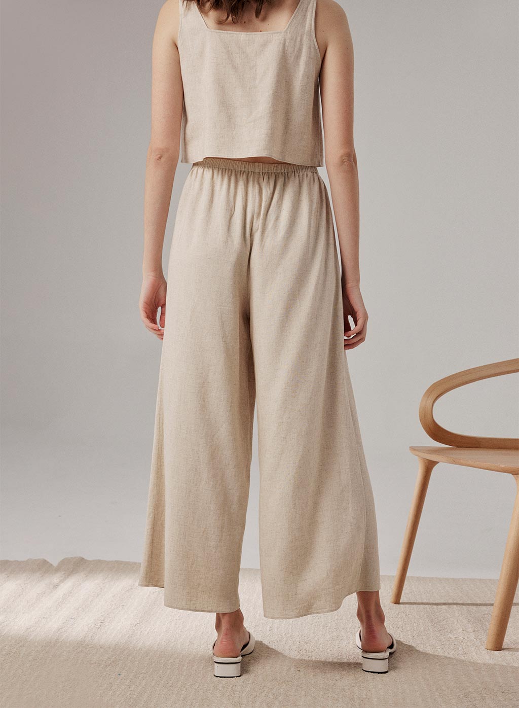 Linen Elasticated pants image 1