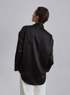 Blend Shoulder Stack Silk Blouse image 1
