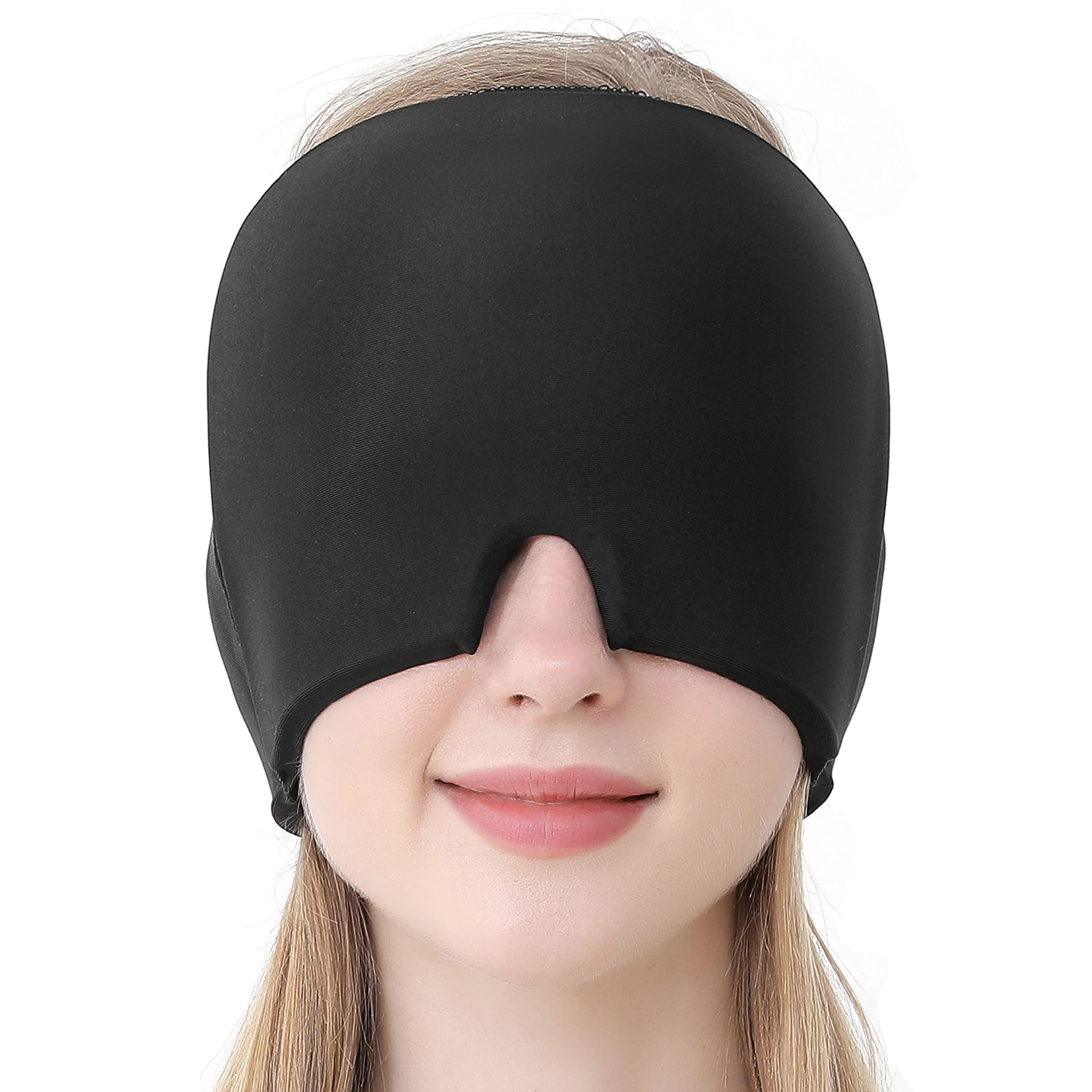 Hot & Cold Therapy Ice Cap - Migraine & Headache Relief, One Size Fits All