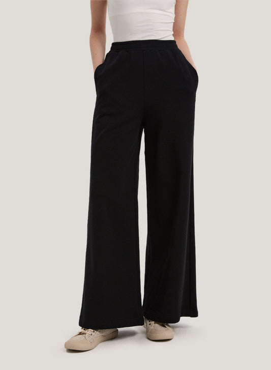 Wide Leg Pure Cotton Casual Pants image 1