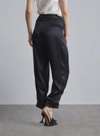 Classic Cuffed Satin Pants image 1