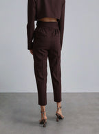 Blended Asymmetric Loop Pants image 1