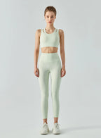 U Detail Mesh-Back Sports Bra image 1